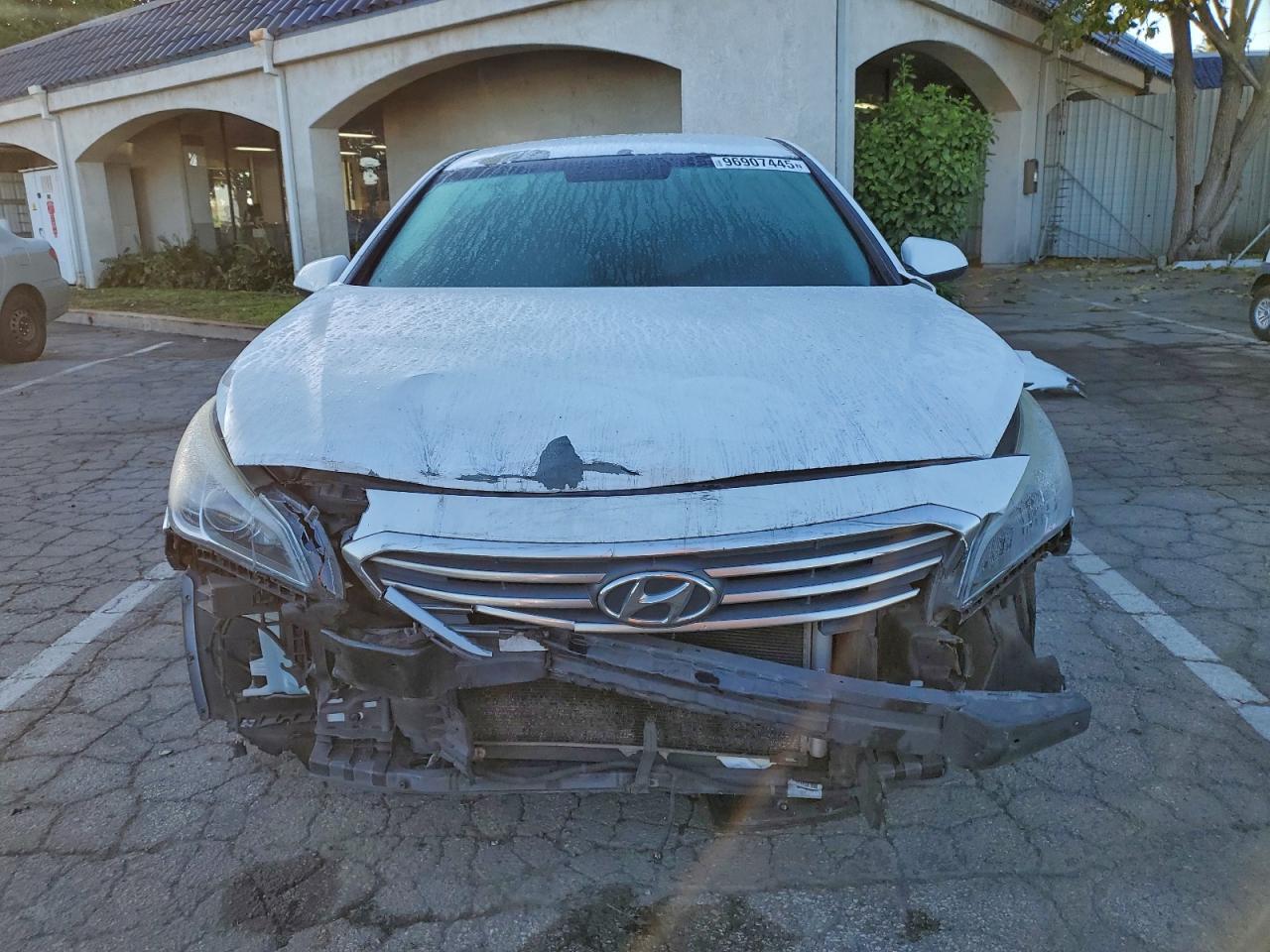 2015 Hyundai Sonata Se White vin: 5NPE24AF2FH189952