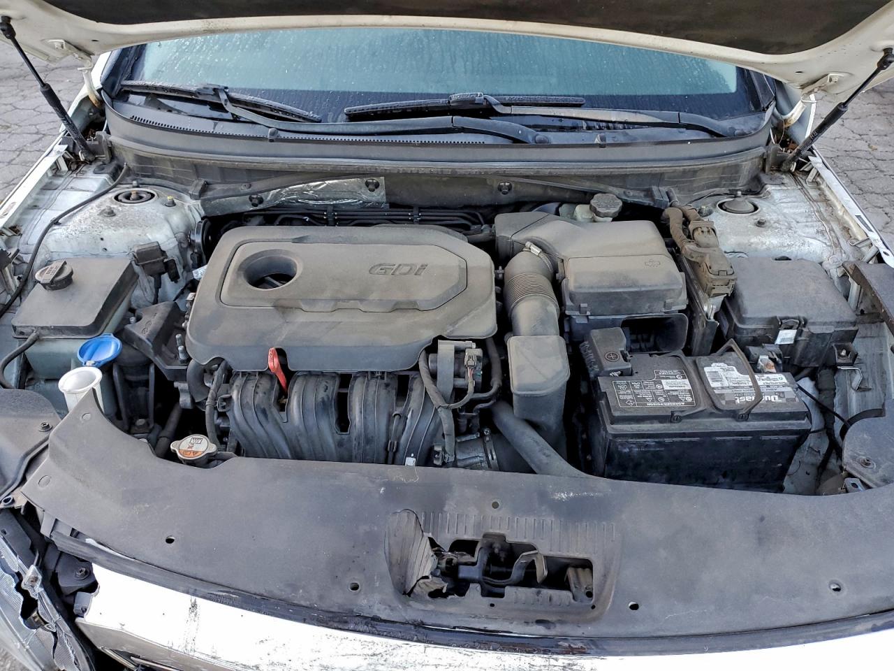 2015 Hyundai Sonata Se White vin: 5NPE24AF2FH189952