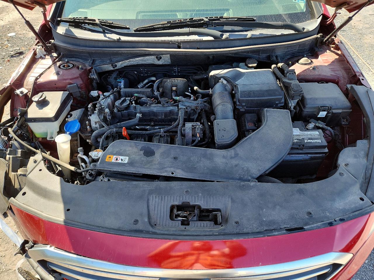 2015 Hyundai Sonata Se Красный vin: 5NPE24AF2FH199896
