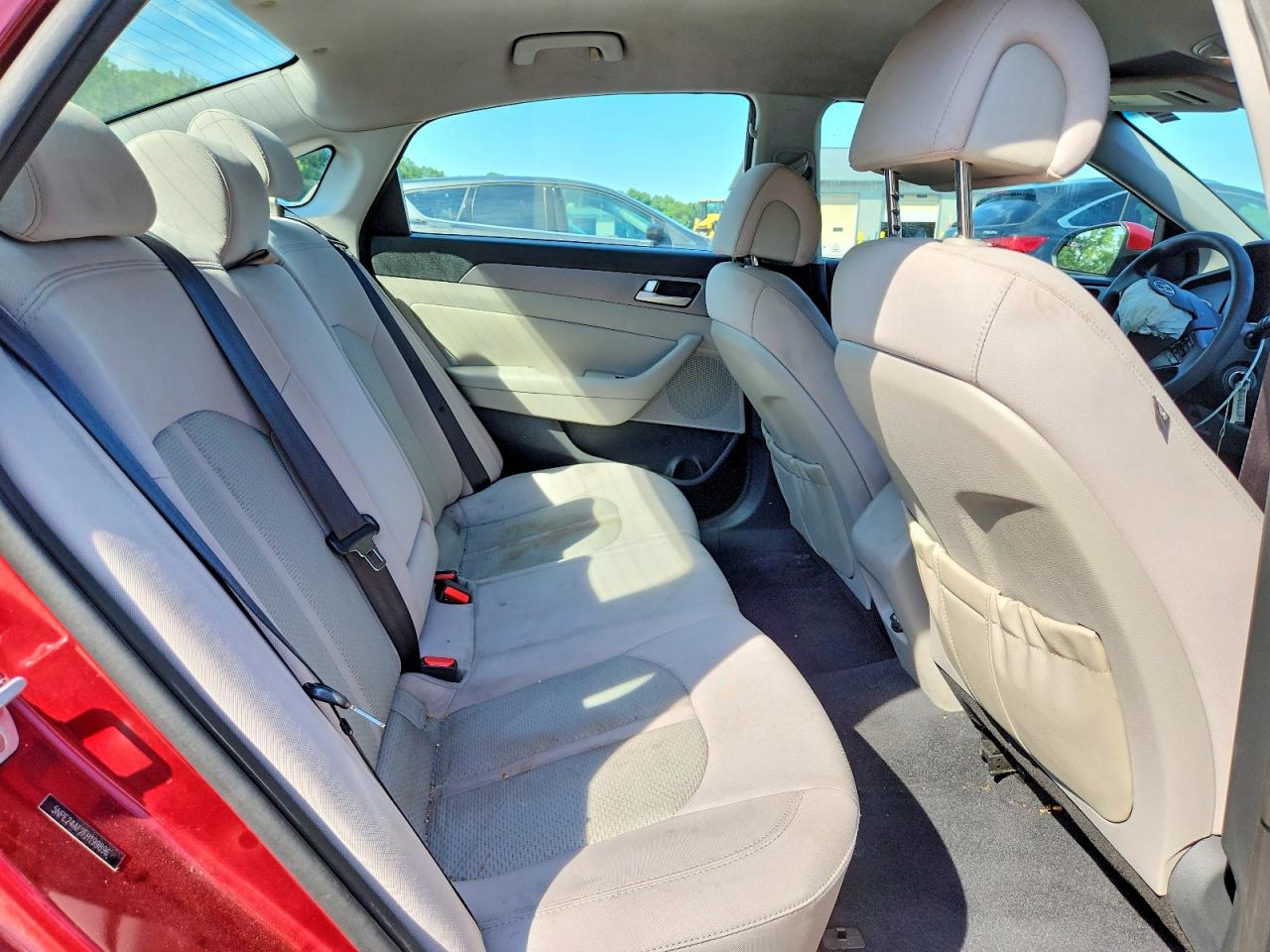 2015 Hyundai Sonata Se Красный vin: 5NPE24AF2FH199896
