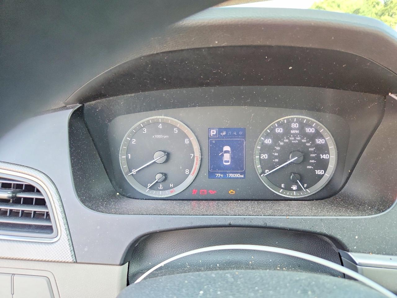 2015 Hyundai Sonata Se Красный vin: 5NPE24AF2FH199896