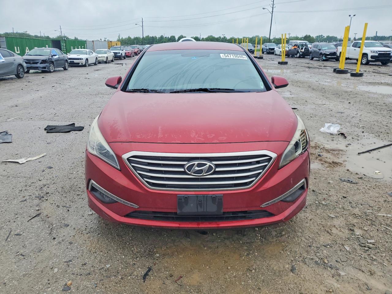 2015 Hyundai Sonata Se Red vin: 5NPE24AF2FH202117