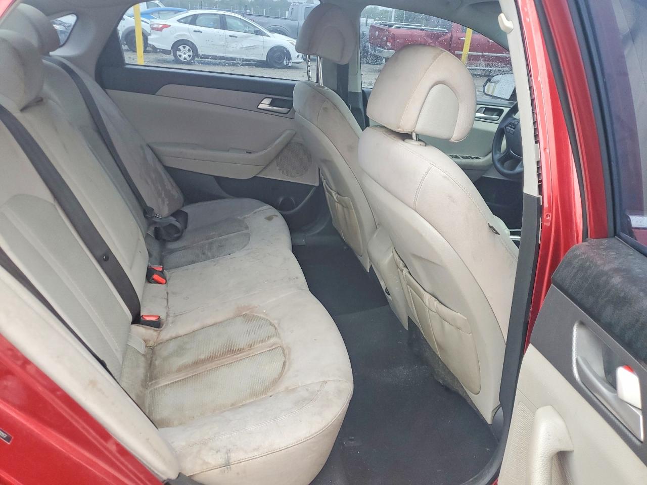 2015 Hyundai Sonata Se Red vin: 5NPE24AF2FH202117