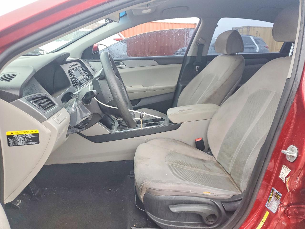2015 Hyundai Sonata Se Red vin: 5NPE24AF2FH202117