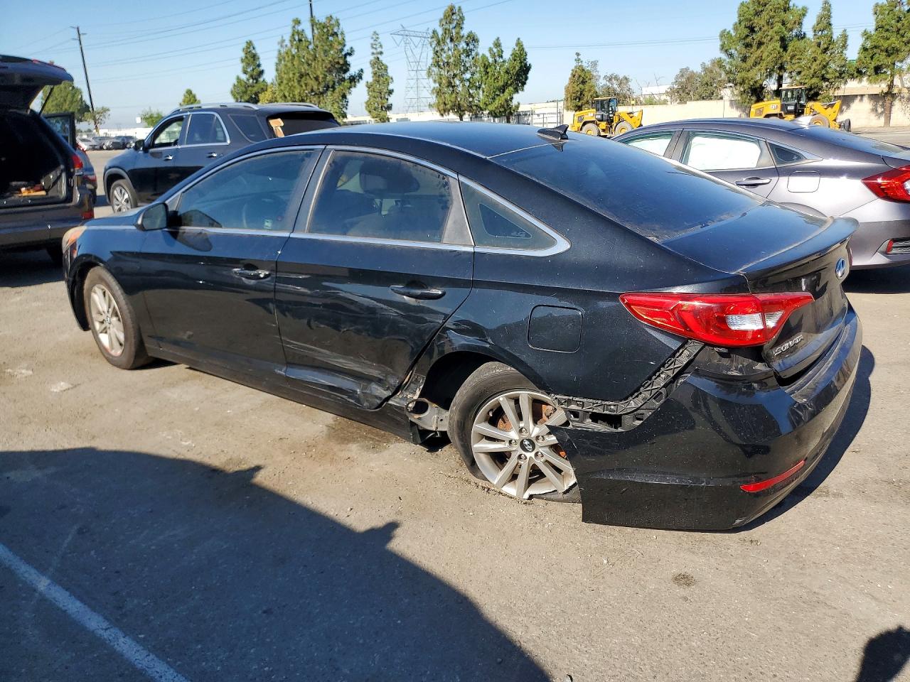 2015 Hyundai Sonata Se Black vin: 5NPE24AF2FH204580