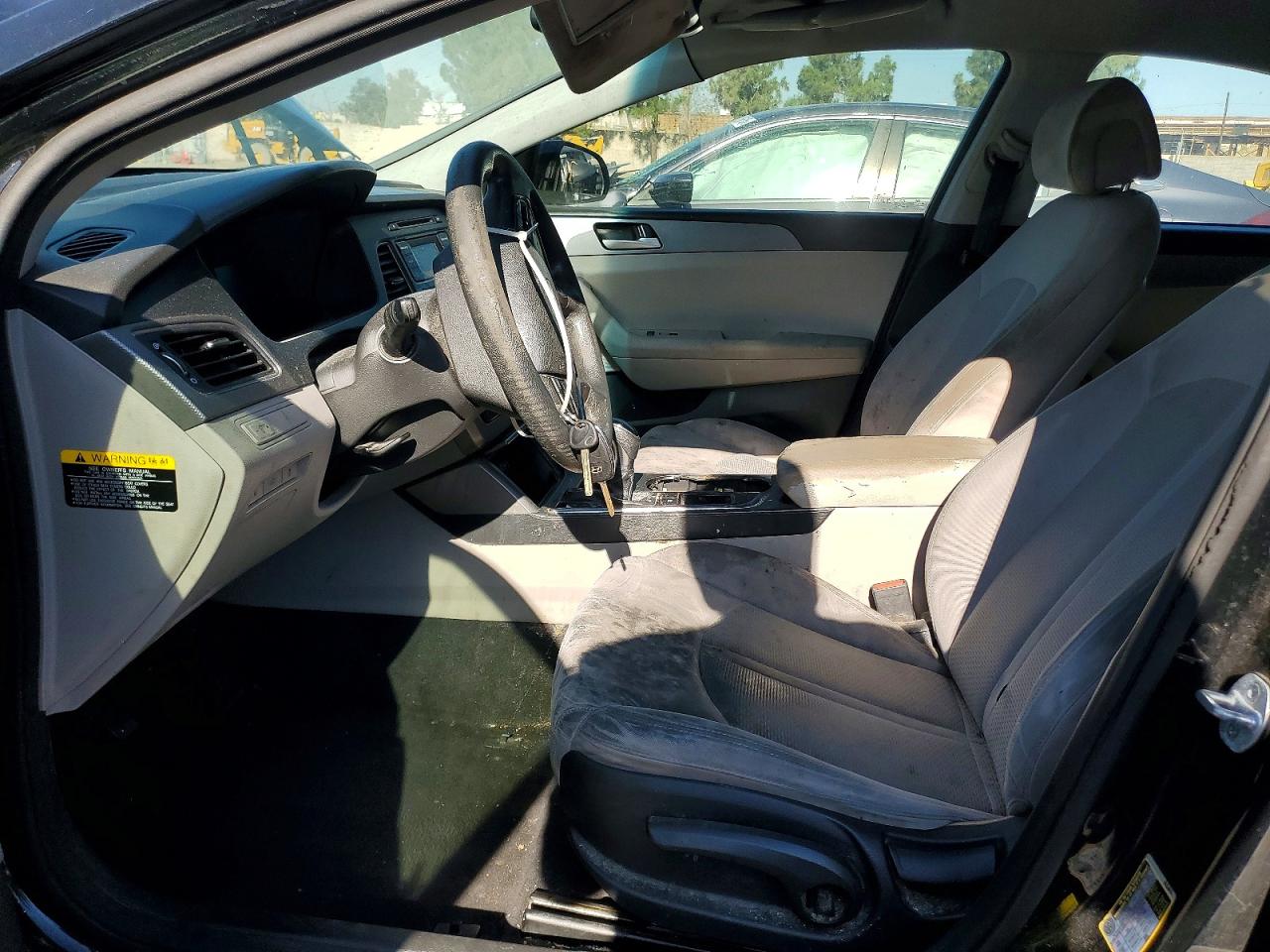 2015 Hyundai Sonata Se Black vin: 5NPE24AF2FH204580