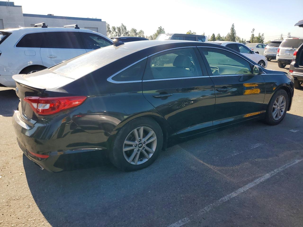 2015 Hyundai Sonata Se Black vin: 5NPE24AF2FH204580