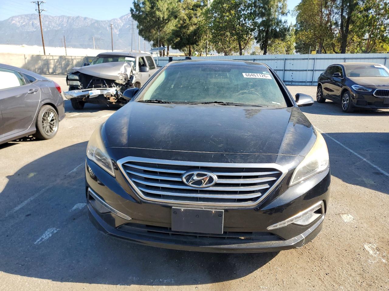 2015 Hyundai Sonata Se Black vin: 5NPE24AF2FH204580