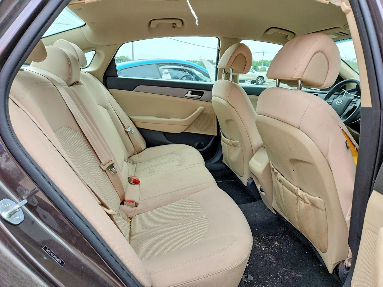 2015 Hyundai Sonata Se Gray vin: 5NPE24AF2FH208936