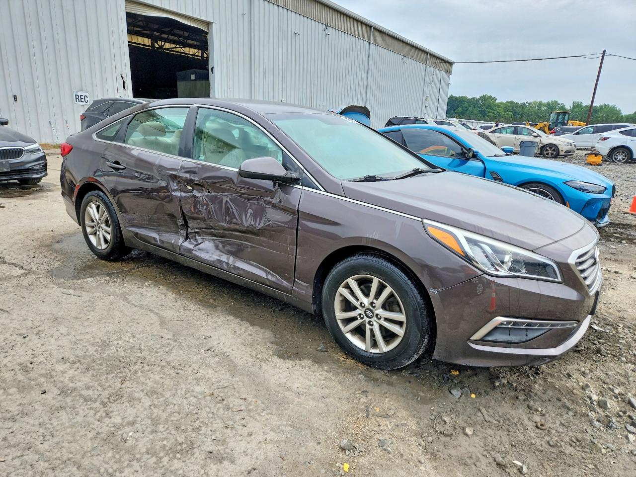 2015 Hyundai Sonata Se Gray vin: 5NPE24AF2FH208936