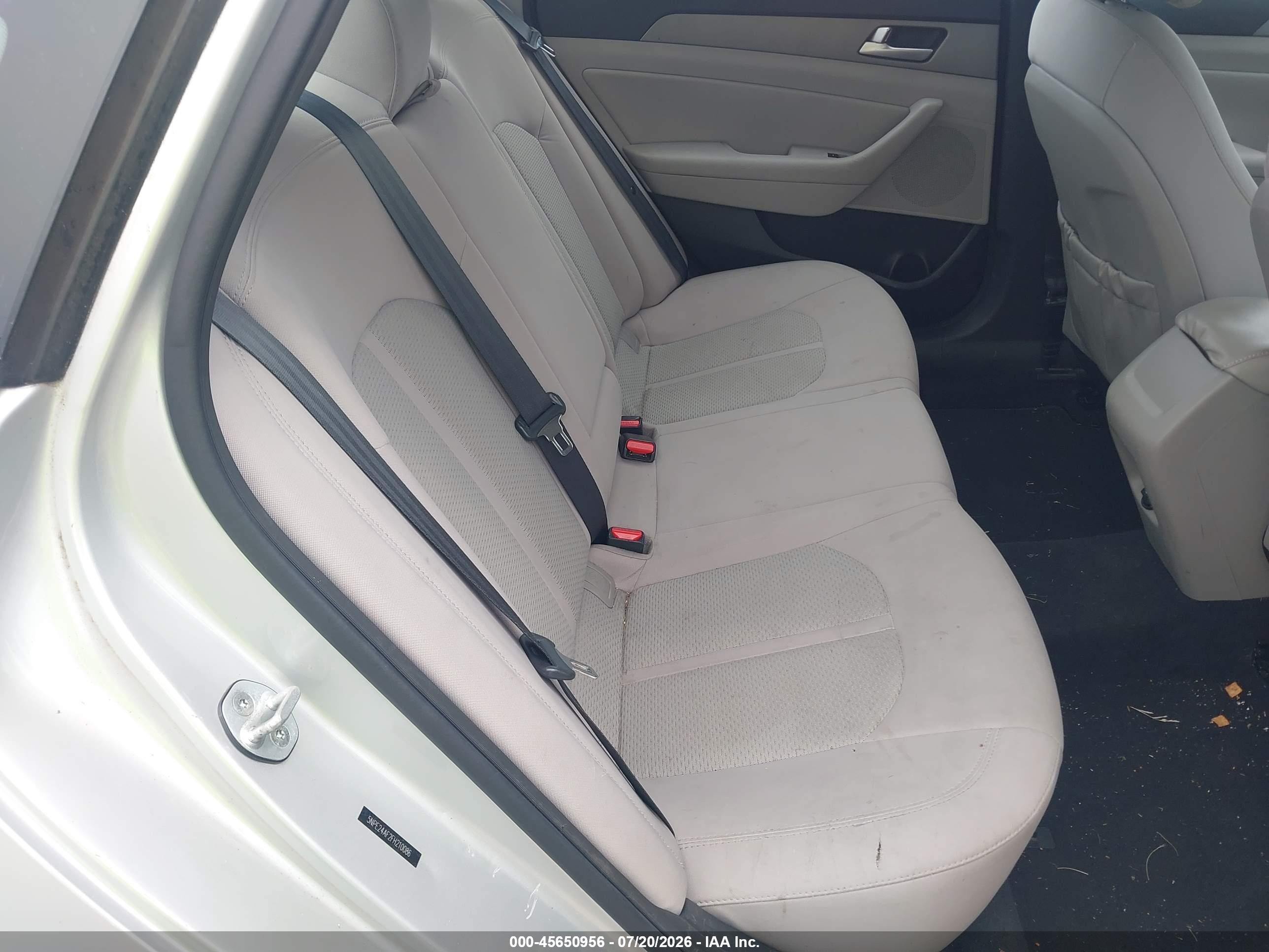 2015 Hyundai Sonata Se Silver vin: 5NPE24AF2FH210086