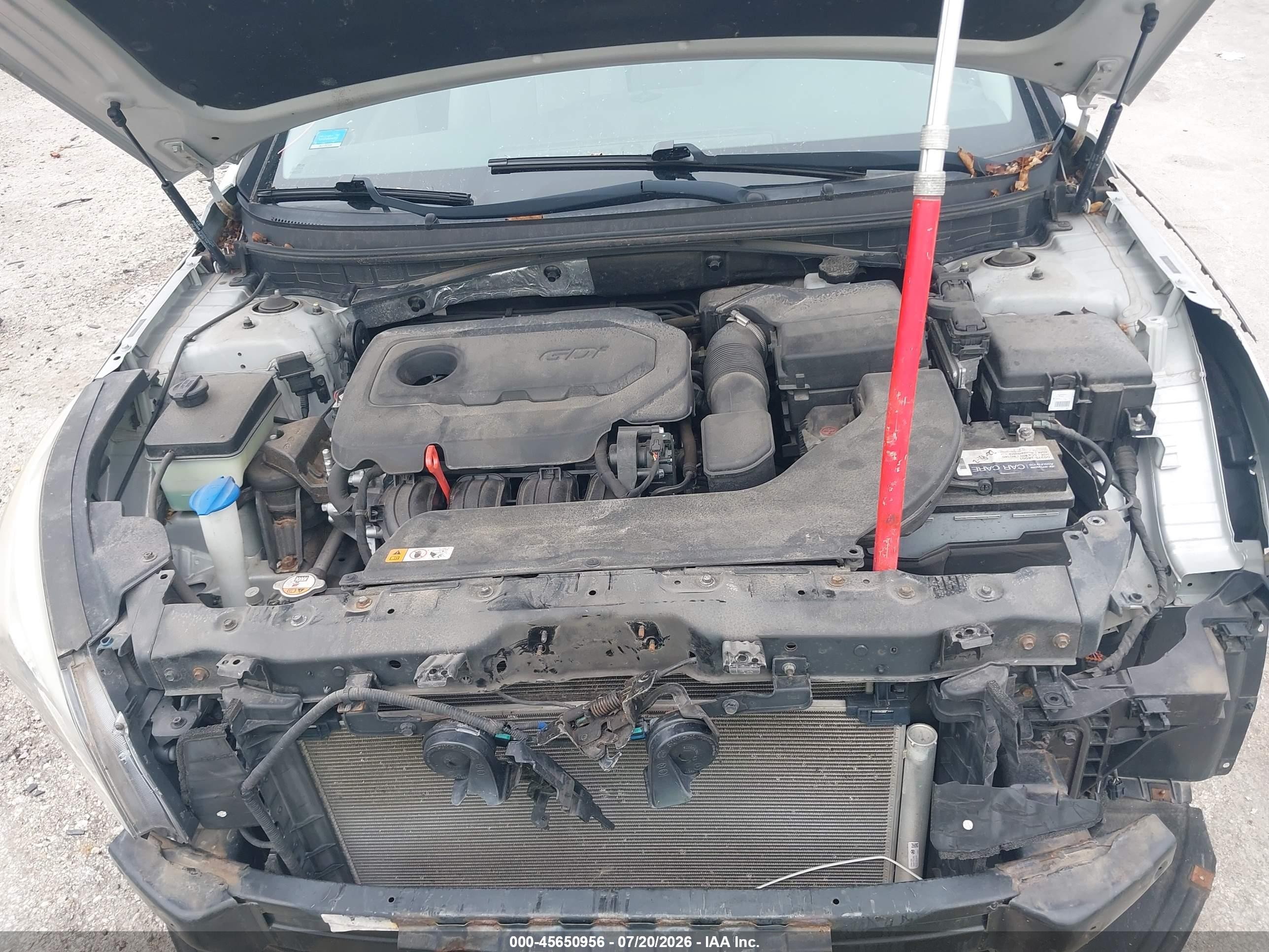 2015 Hyundai Sonata Se Silver vin: 5NPE24AF2FH210086