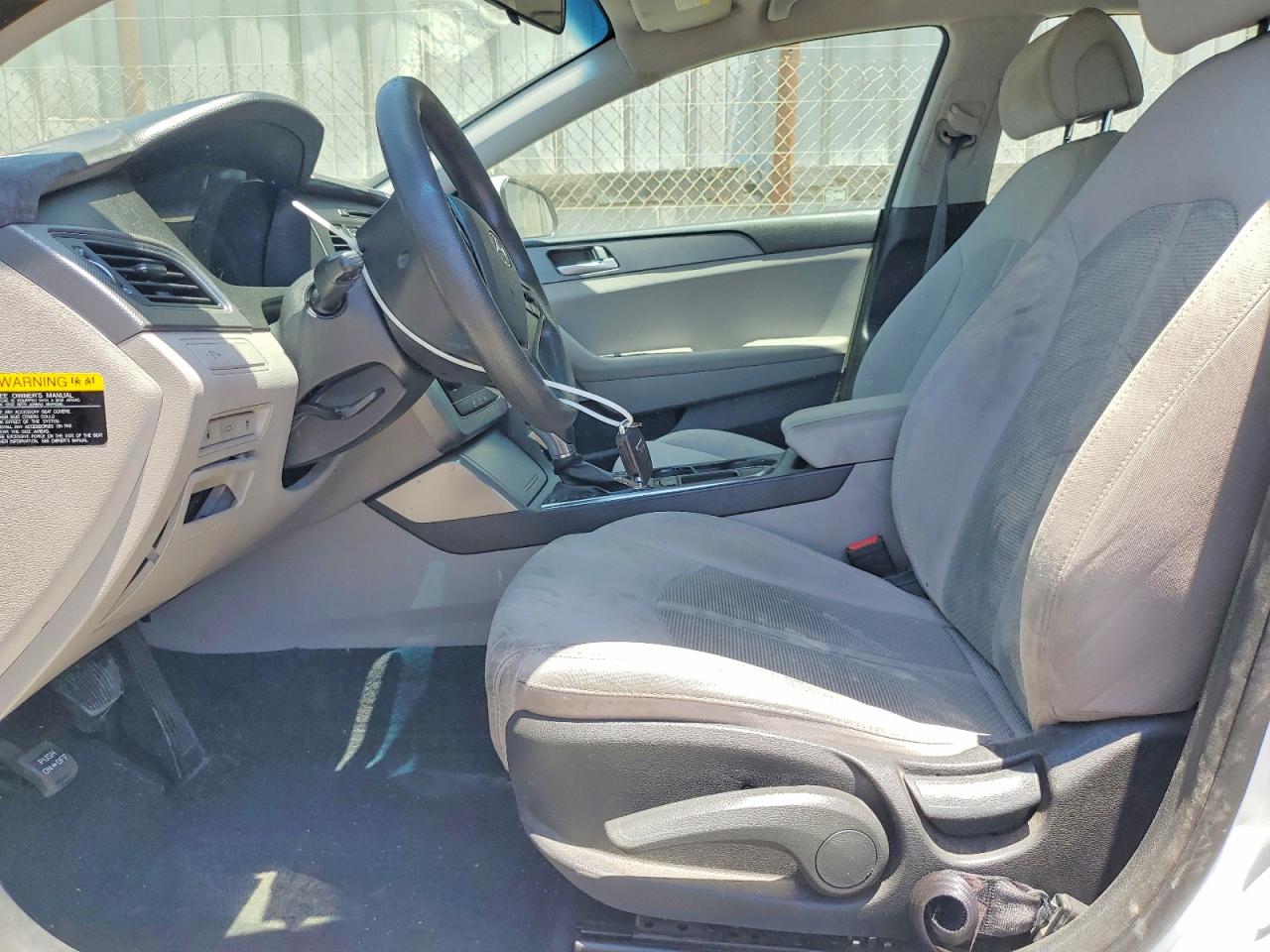 2015 Hyundai Sonata Se White vin: 5NPE24AF2FH220634