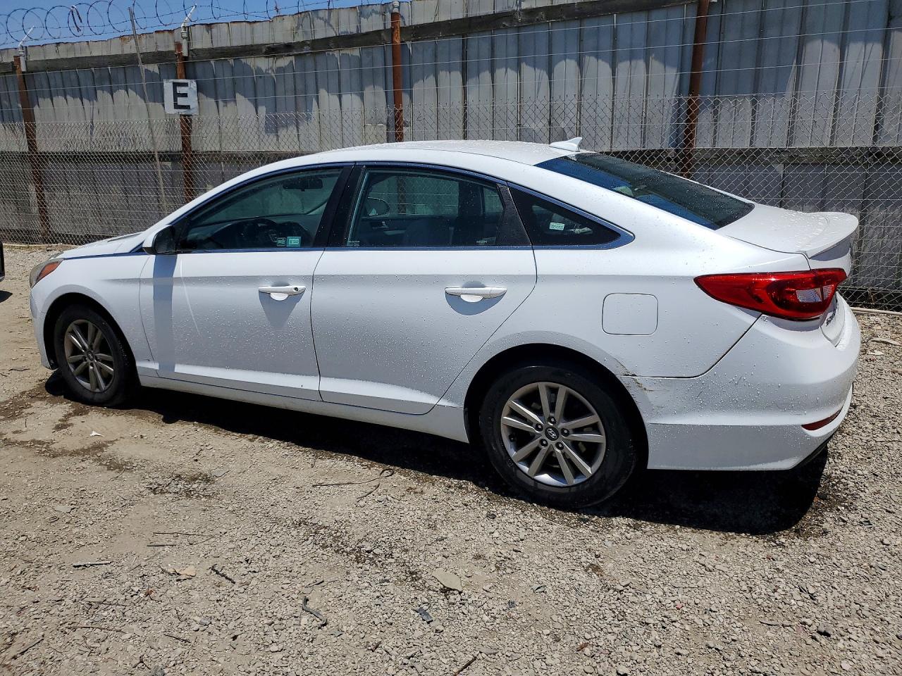 2015 Hyundai Sonata Se White vin: 5NPE24AF2FH220634