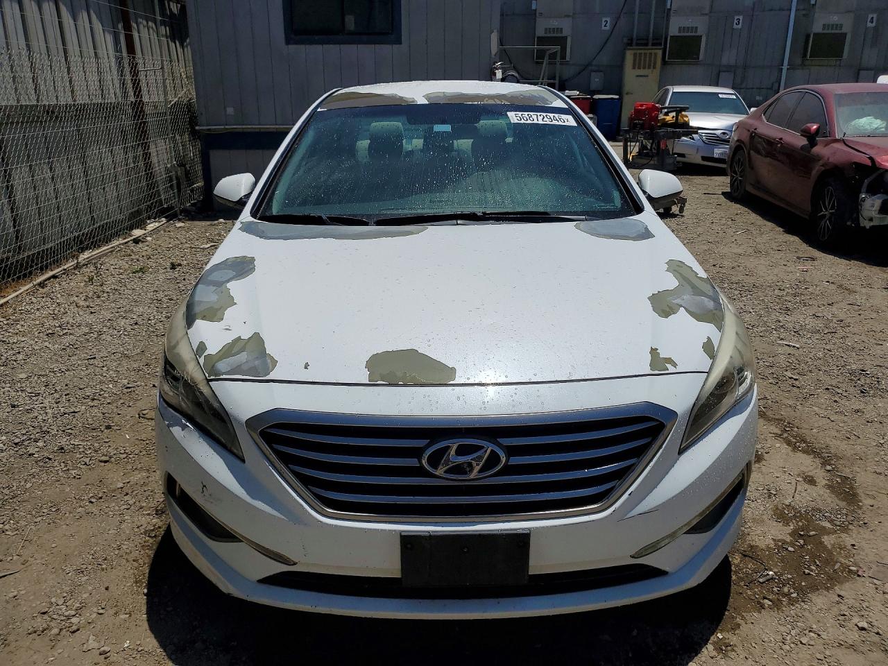 2015 Hyundai Sonata Se White vin: 5NPE24AF2FH220634
