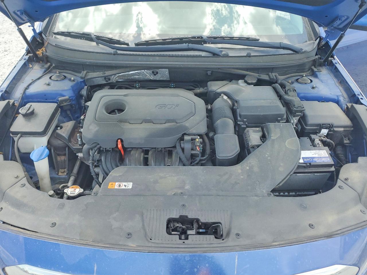 2015 Hyundai Sonata Se Blue vin: 5NPE24AF2FH221394