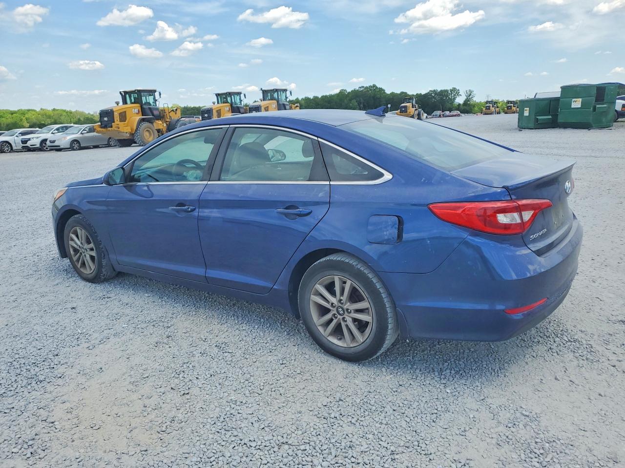 2015 Hyundai Sonata Se Blue vin: 5NPE24AF2FH221394