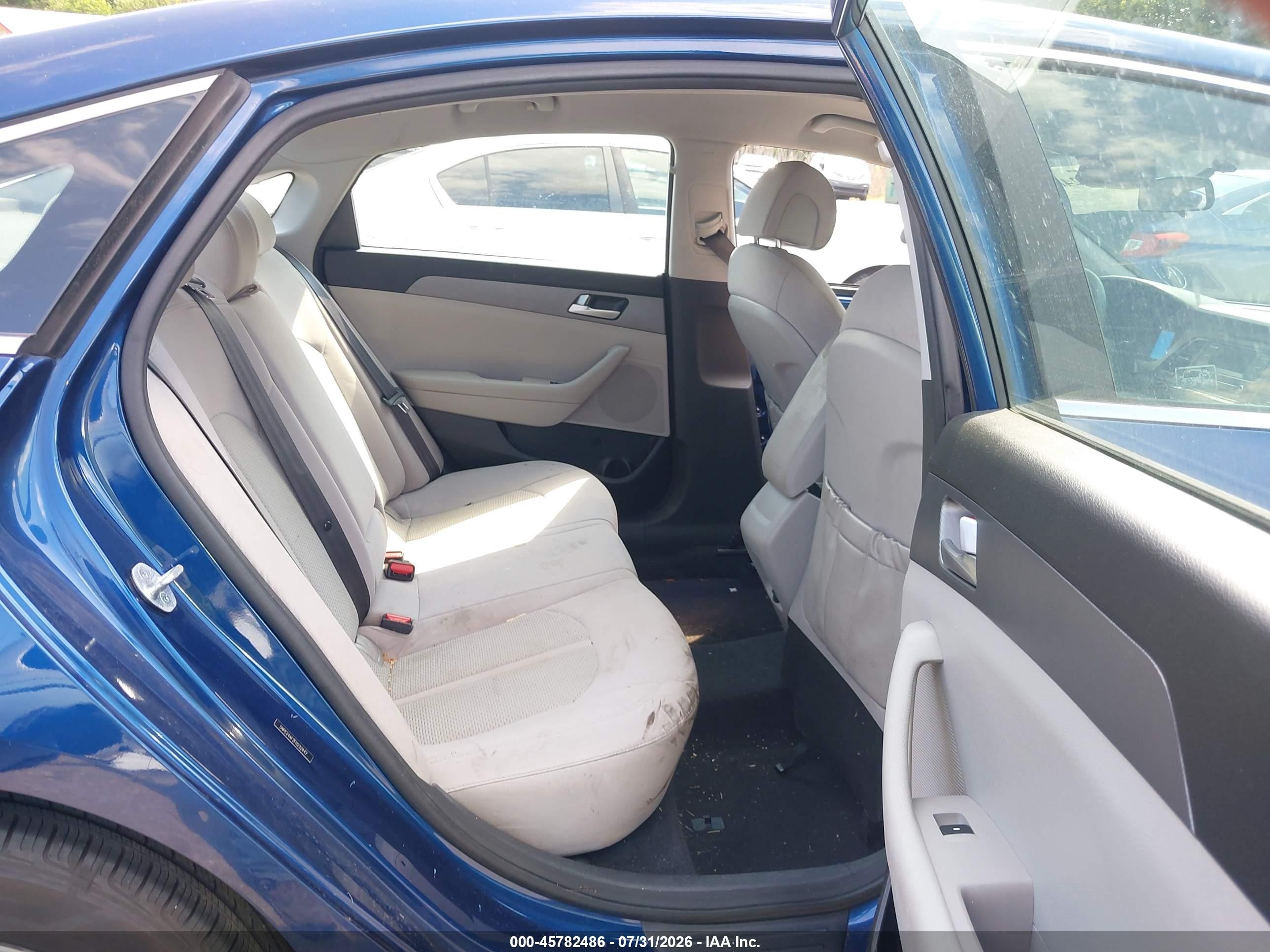 2015 Hyundai Sonata Se Blue vin: 5NPE24AF2FH222447