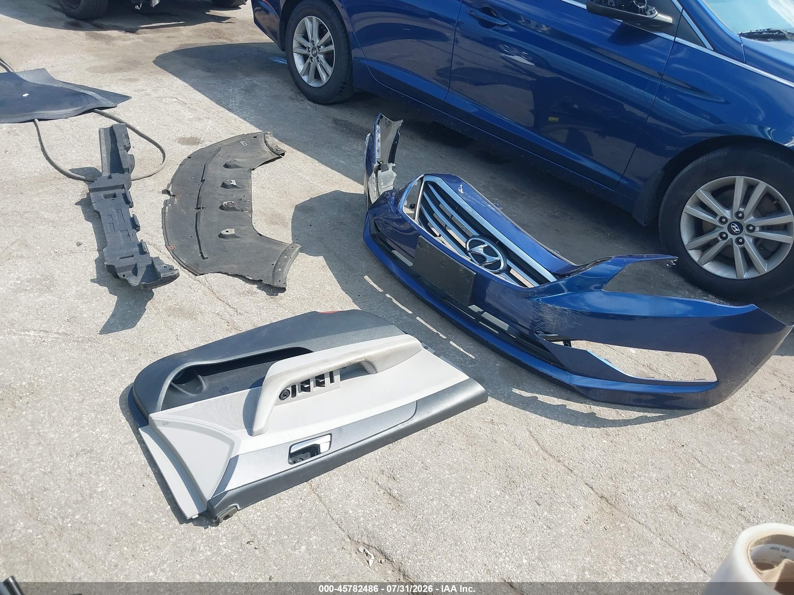 2015 Hyundai Sonata Se Blue vin: 5NPE24AF2FH222447