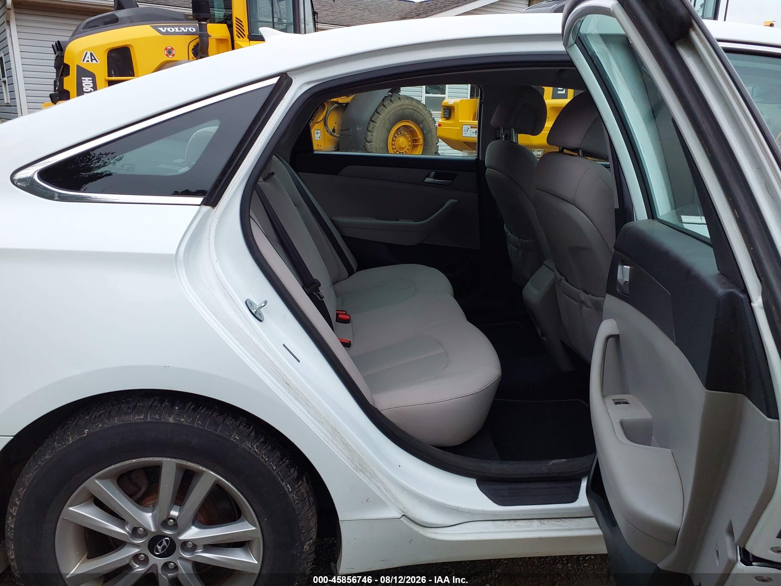 2015 Hyundai Sonata Se White vin: 5NPE24AF2FH225218