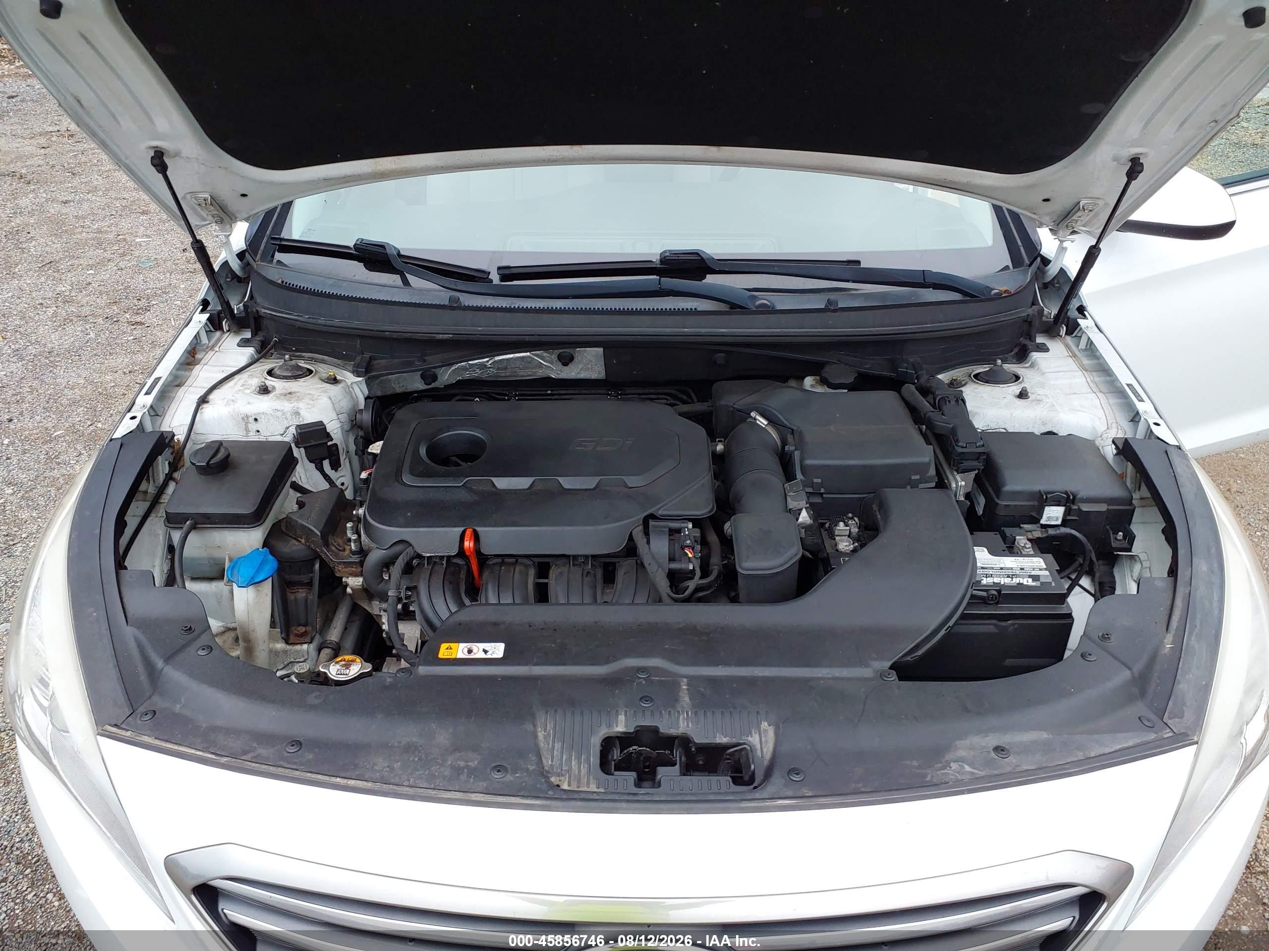 2015 Hyundai Sonata Se White vin: 5NPE24AF2FH225218