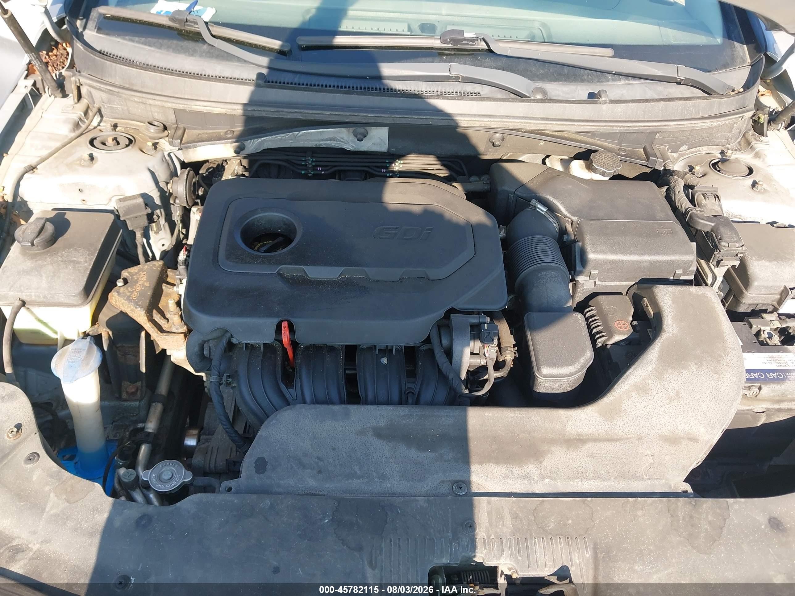 2015 Hyundai Sonata Se Gray vin: 5NPE24AF2FH229768
