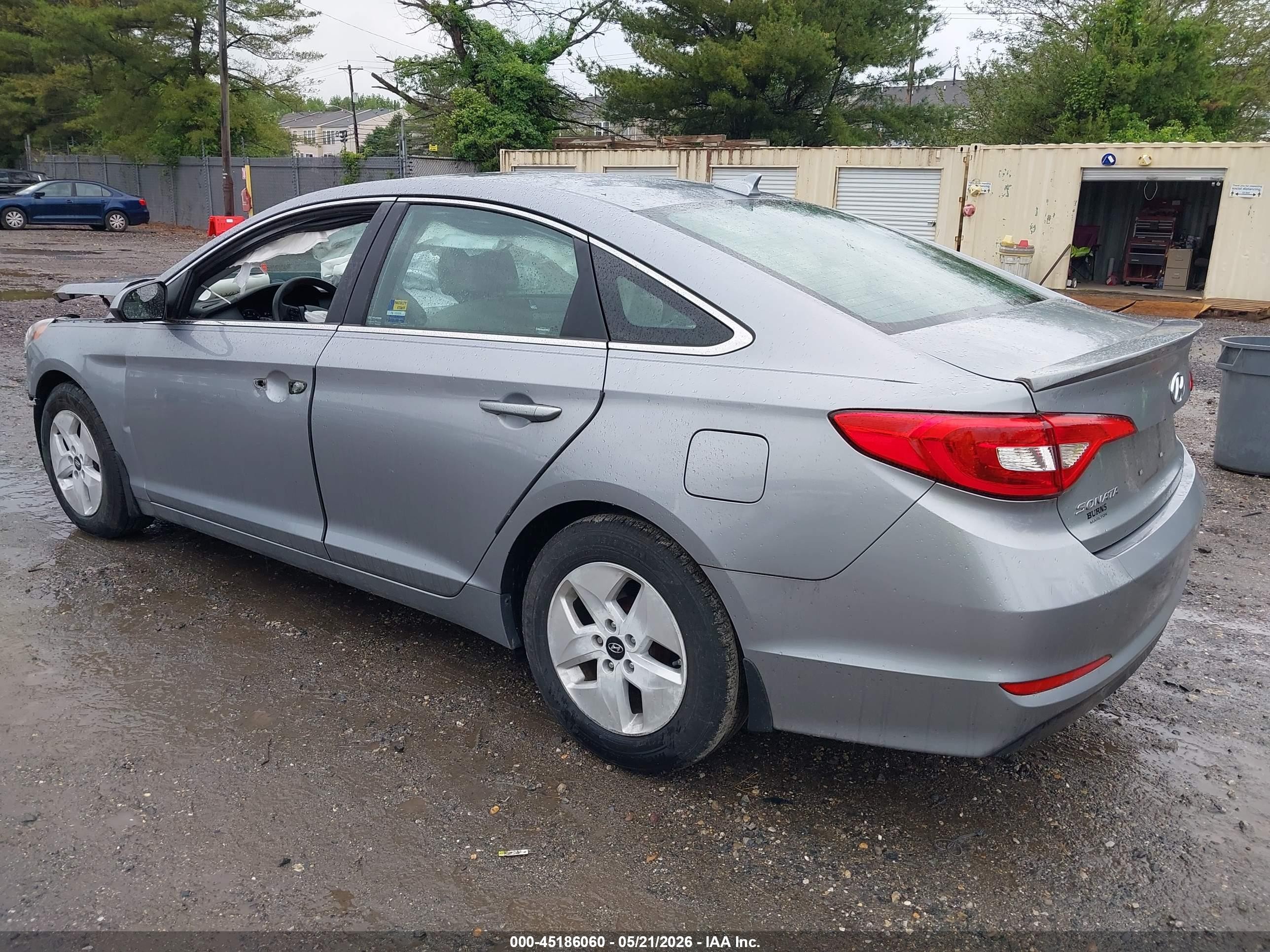 2015 Hyundai Sonata Se Silver vin: 5NPE24AF2FH232234