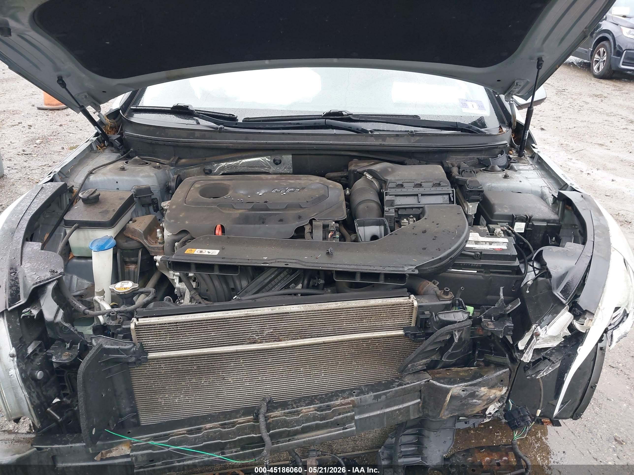 2015 Hyundai Sonata Se Silver vin: 5NPE24AF2FH232234