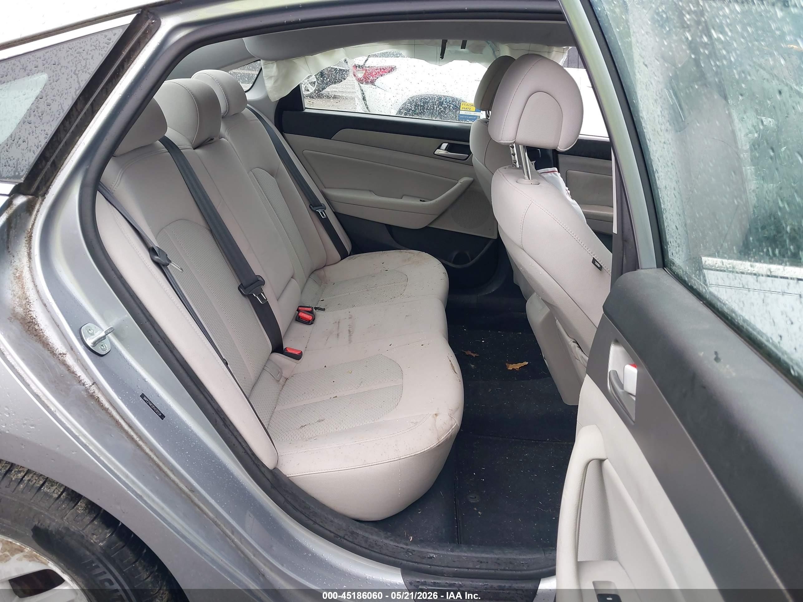 2015 Hyundai Sonata Se Silver vin: 5NPE24AF2FH232234