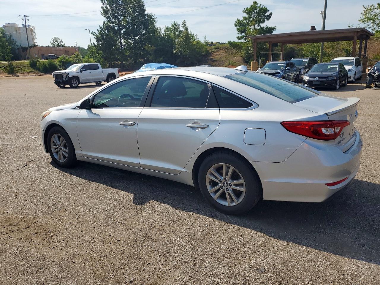 2015 Hyundai Sonata Se Silver vin: 5NPE24AF2FH240575