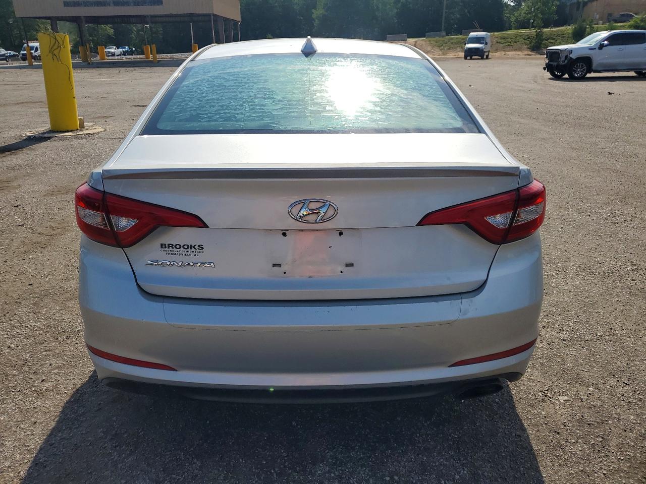2015 Hyundai Sonata Se Silver vin: 5NPE24AF2FH240575