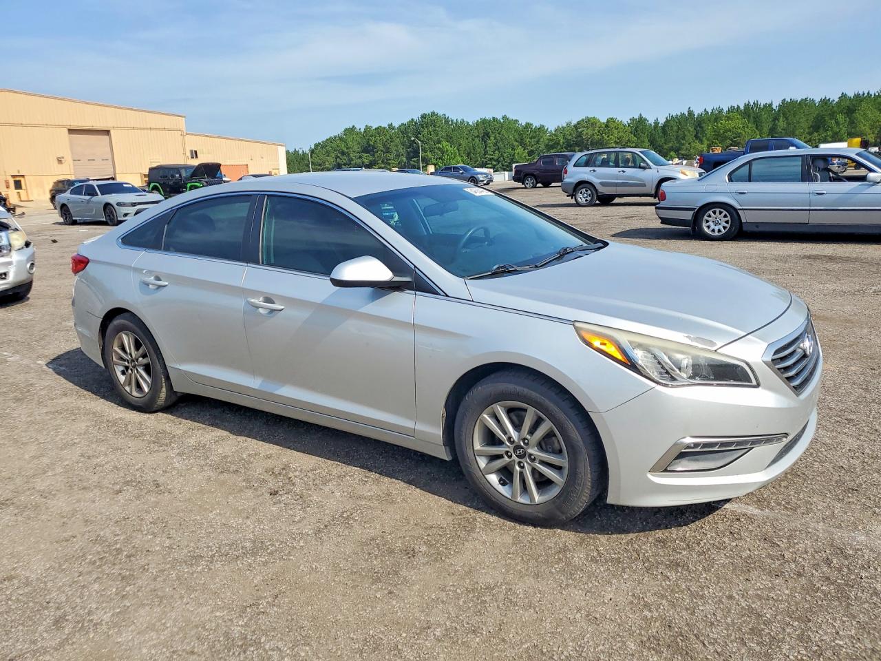 2015 Hyundai Sonata Se Silver vin: 5NPE24AF2FH240575