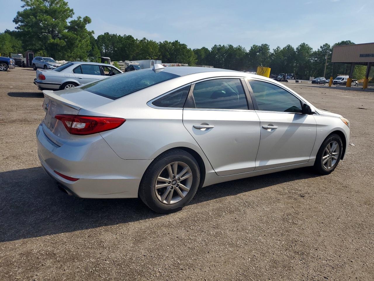 2015 Hyundai Sonata Se Silver vin: 5NPE24AF2FH240575