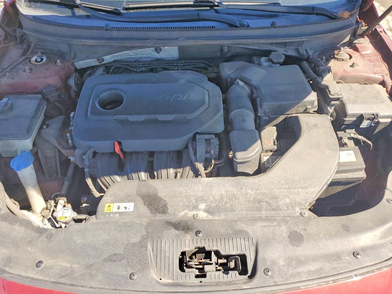 2015 Hyundai Sonata Se Red vin: 5NPE24AF2FH250829