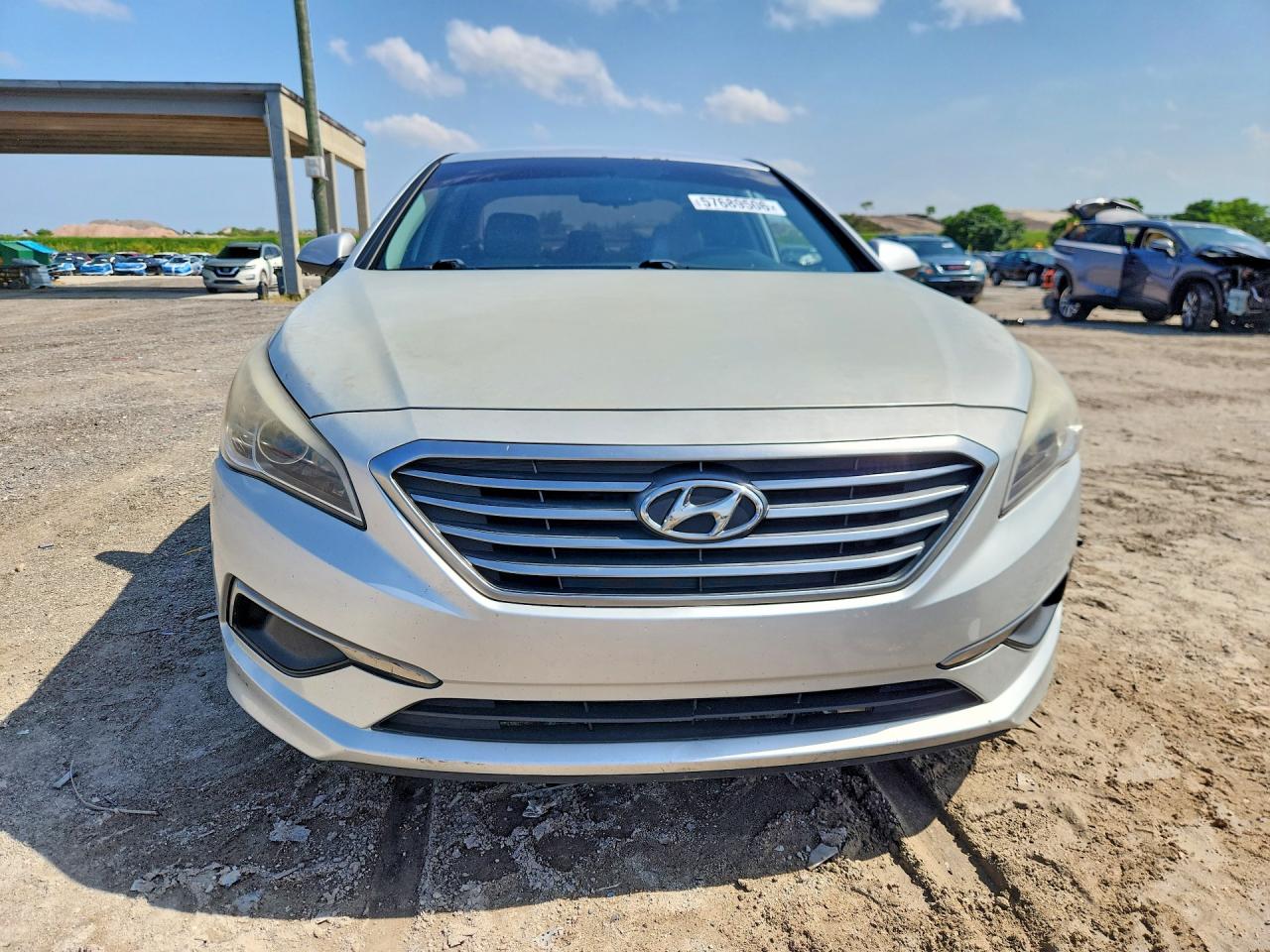 2015 Hyundai Sonata Se Silver vin: 5NPE24AF2FH254170
