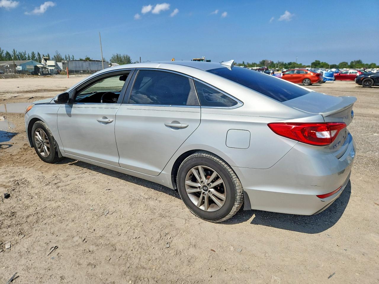 2015 Hyundai Sonata Se Silver vin: 5NPE24AF2FH254170