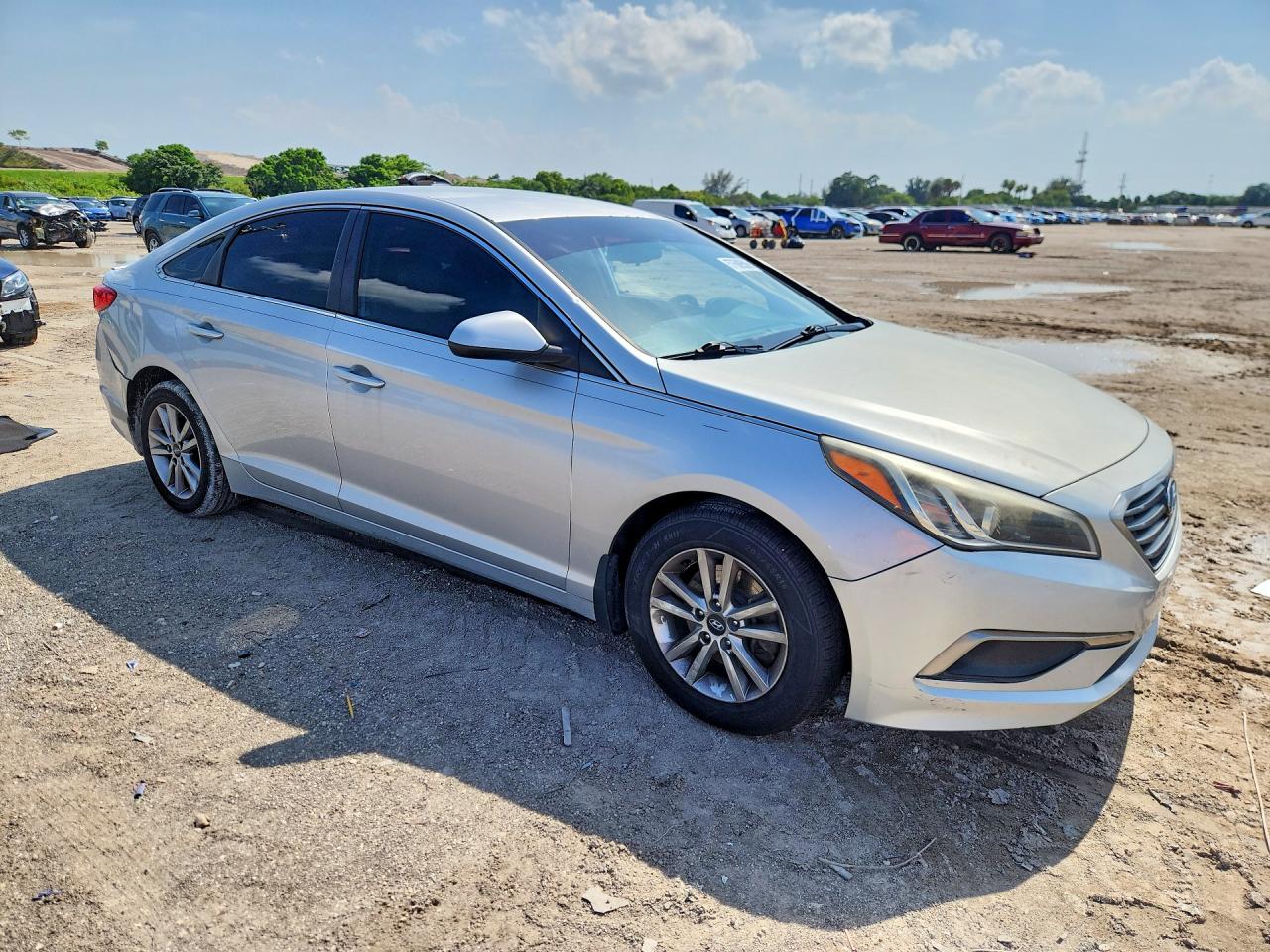 2015 Hyundai Sonata Se Silver vin: 5NPE24AF2FH254170