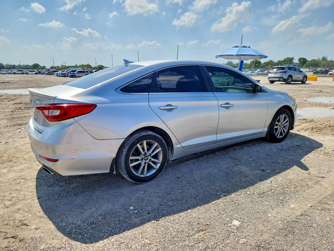 2015 Hyundai Sonata Se Silver vin: 5NPE24AF2FH254170