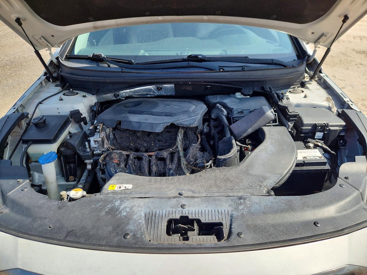 2015 Hyundai Sonata Se Silver vin: 5NPE24AF2FH254170