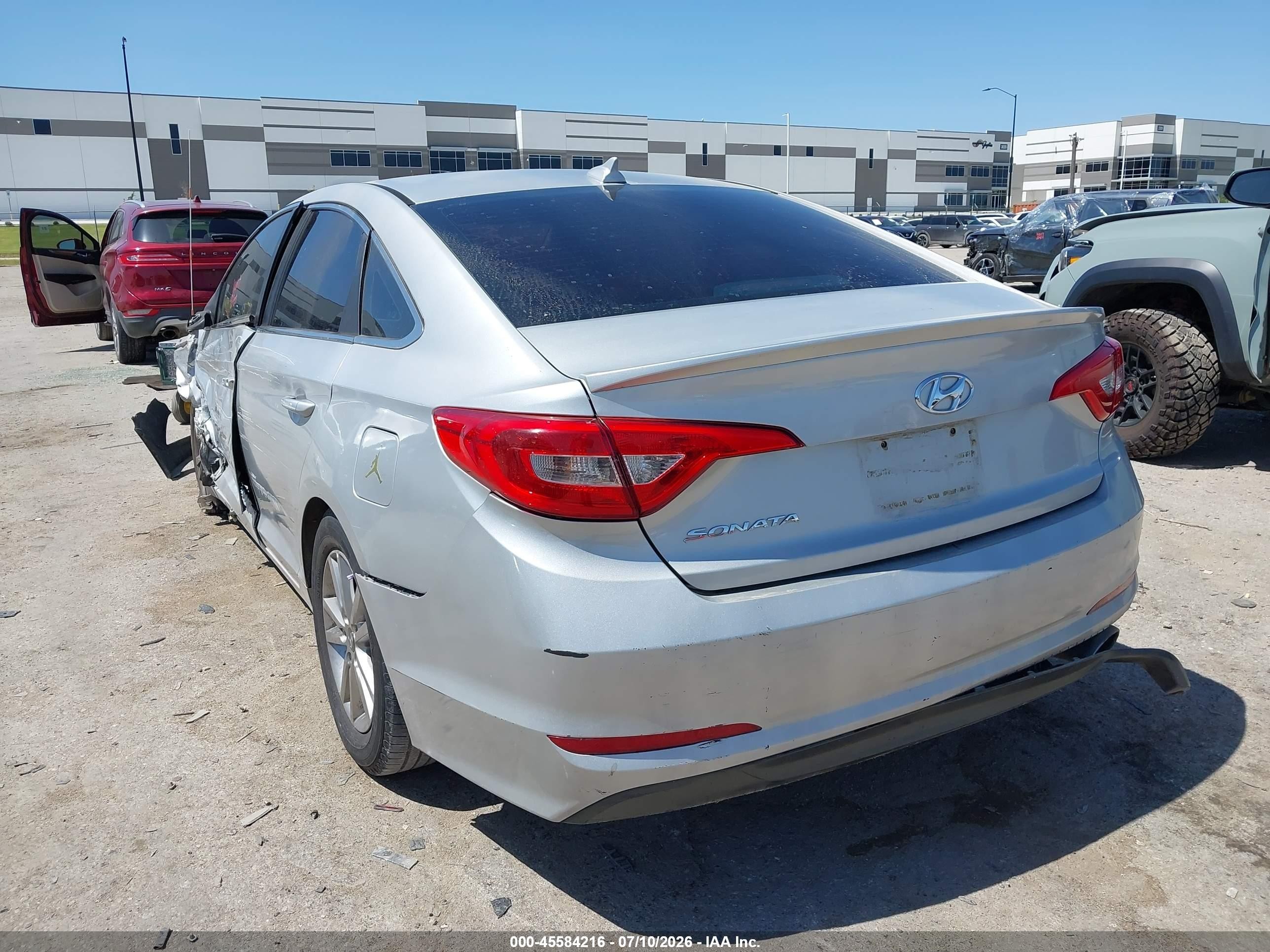 2015 Hyundai Sonata Se Silver vin: 5NPE24AF2FH256193