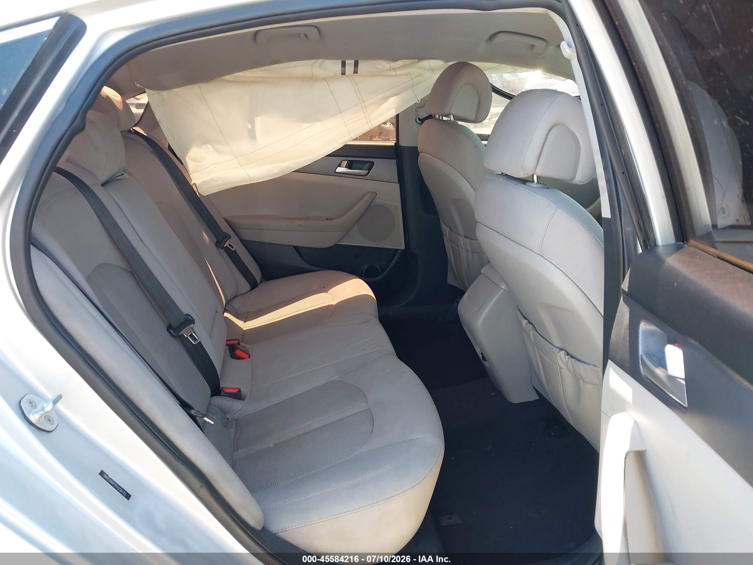 2015 Hyundai Sonata Se Silver vin: 5NPE24AF2FH256193