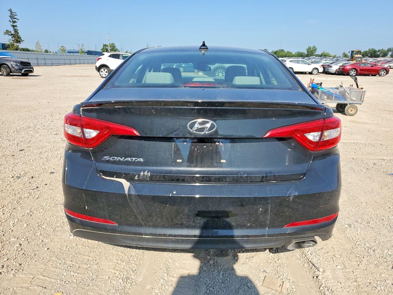 2016 Hyundai Sonata Se Gray vin: 5NPE24AF2GH332108