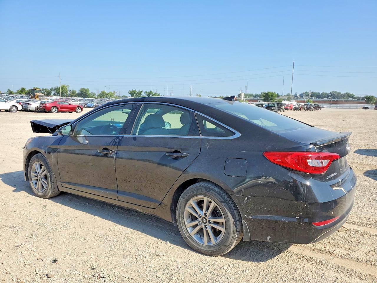 2016 Hyundai Sonata Se Gray vin: 5NPE24AF2GH332108