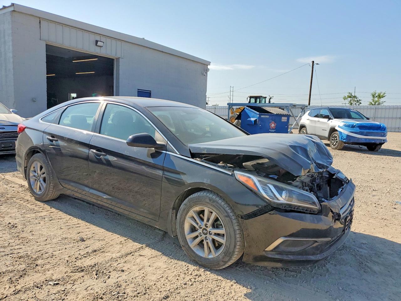 2016 Hyundai Sonata Se Gray vin: 5NPE24AF2GH332108
