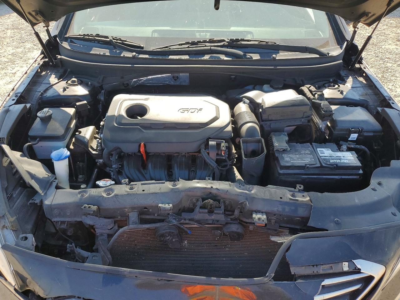 2016 Hyundai Sonata Se Gray vin: 5NPE24AF2GH332108