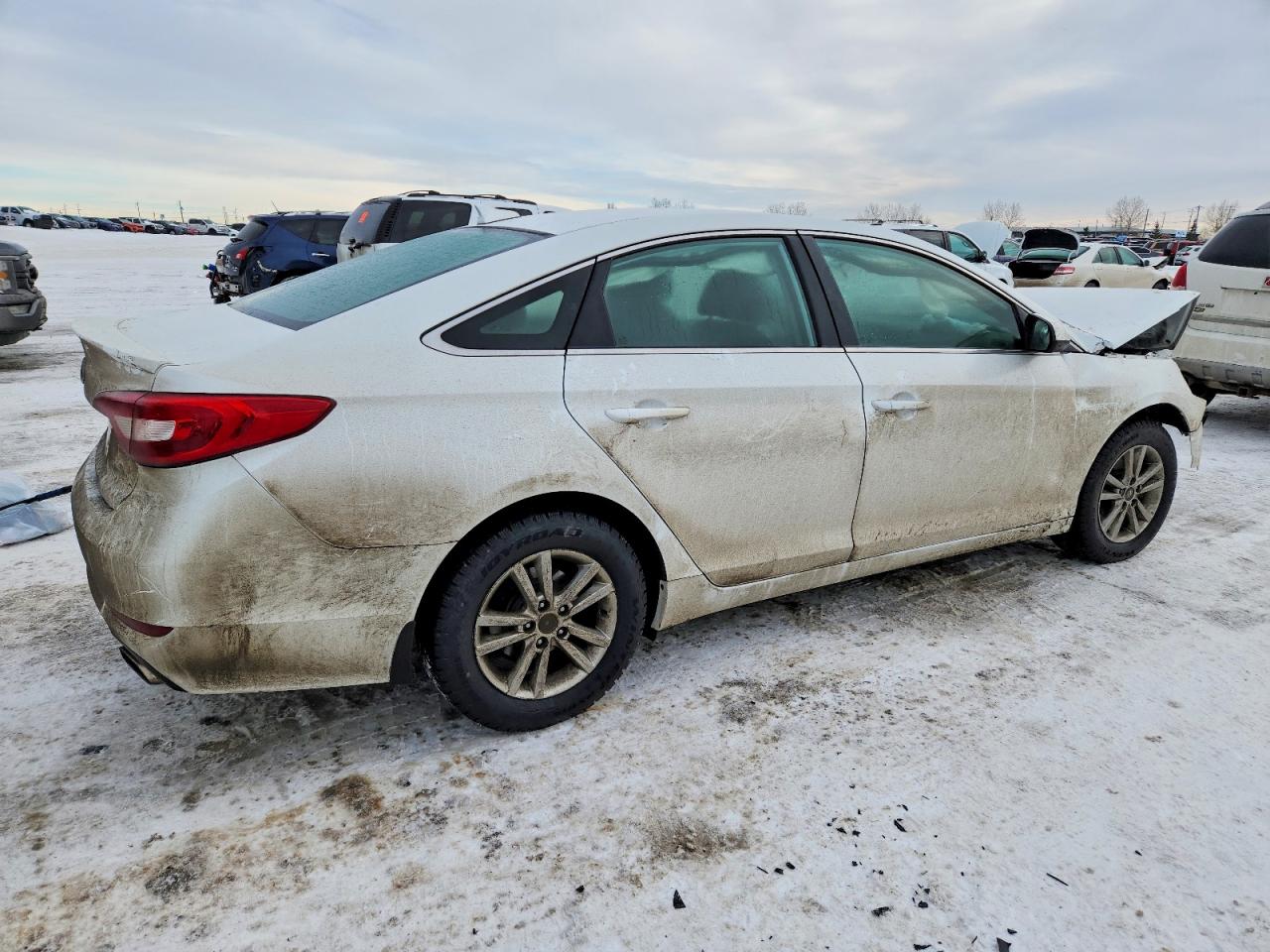 2016 Hyundai Sonata Se White vin: 5NPE24AF2GH337017