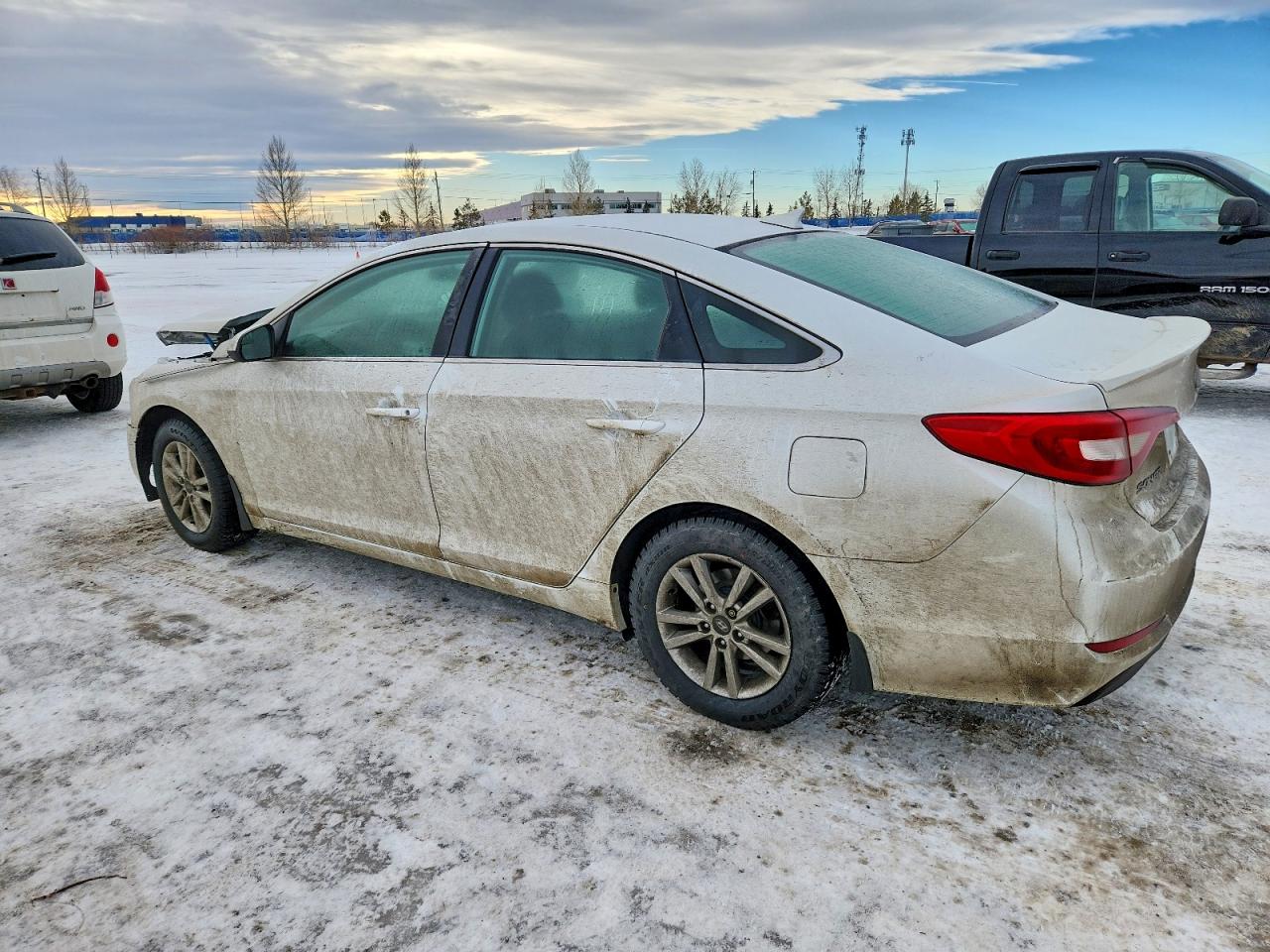 2016 Hyundai Sonata Se White vin: 5NPE24AF2GH337017