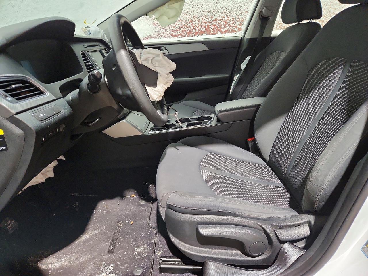 2016 Hyundai Sonata Se White vin: 5NPE24AF2GH337017