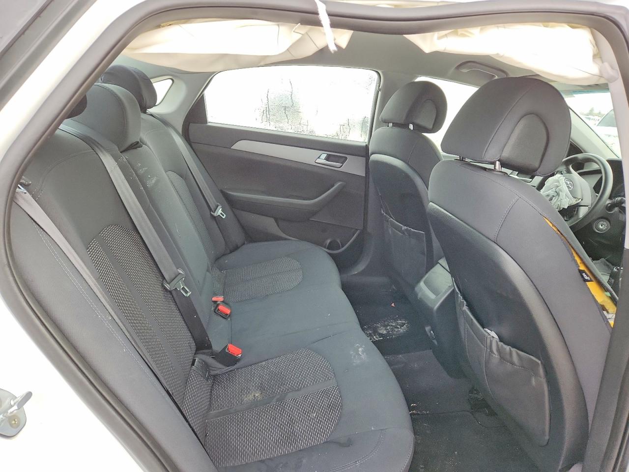 2016 Hyundai Sonata Se White vin: 5NPE24AF2GH337017