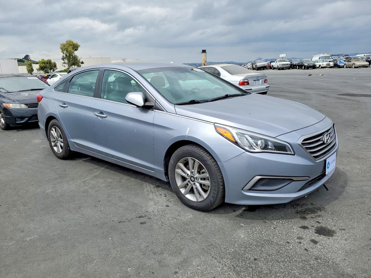 2016 Hyundai Sonata Se Gray vin: 5NPE24AF2GH363021